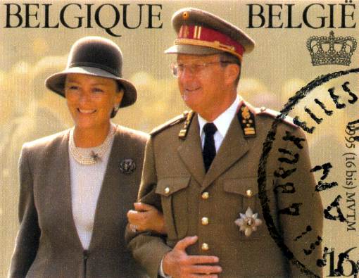 Stamp from Belgium.