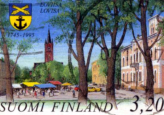 Stamp from Finland