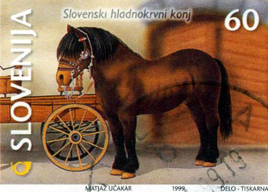 Stamp from Slovenia.
