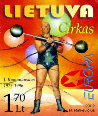 Stamp from Lithuania.